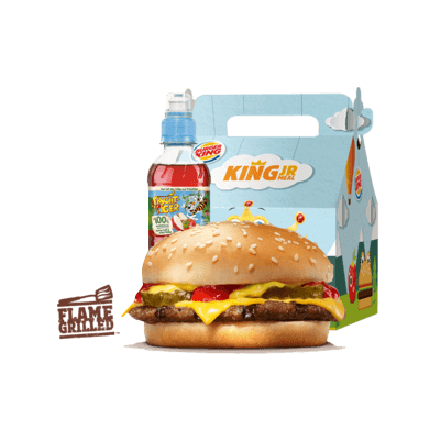 Bild KING Jr. Meal Cheeseburger